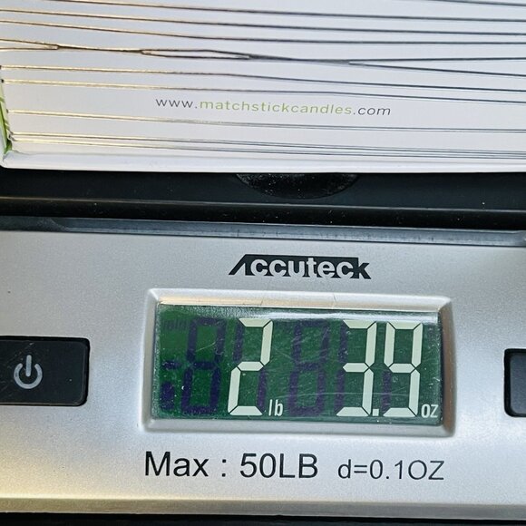 MatchStick Create Your Candle Unscented Purple Mist Soy Candle - Picture 6 of 6